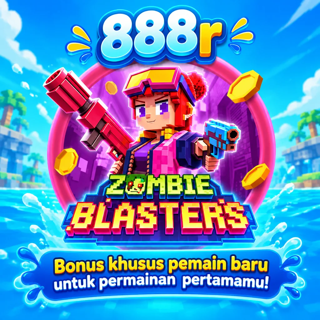 888r · Zombie Blaster · Tampilan permainan